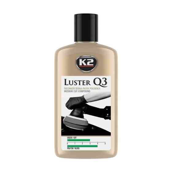 Паста для полірування кузова K2 Luster Q3 зелена 250г Львів