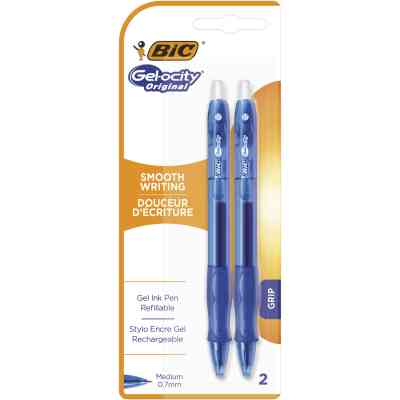 Ручка гелева Bic Gel-Ocity Original, синя 2 шт в блістері (bc964754) Вінниця