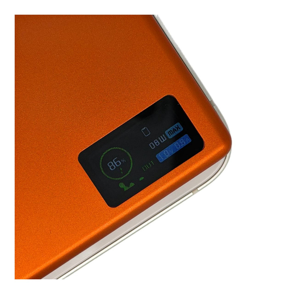 Повербанк 007 10000 mAh 20W з FTF-дисплеєм (MagSafe) - помаранчевий Киев - изображение 12