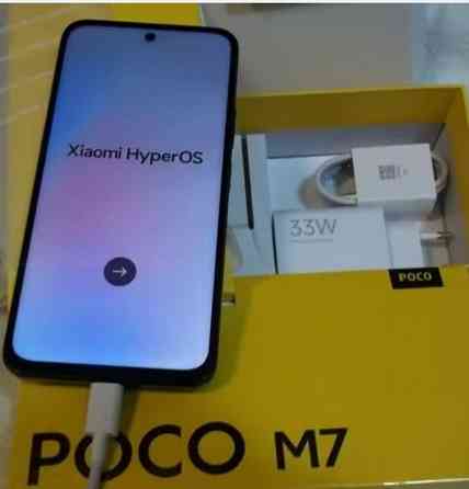 Телефон POCO M7 8/256Gb Global + блок живлення + чохол. Київ