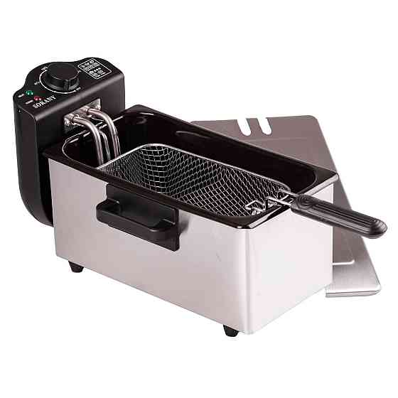 Фритюрниця професійна Sokany WJ800 на 3.5 літра, 2000 Вт, 2000 Вт Київ