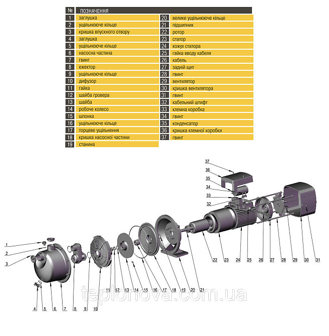 Насос відцентровий Optima JET150S PRIME 1,3 кВт Чернівці - фото 5