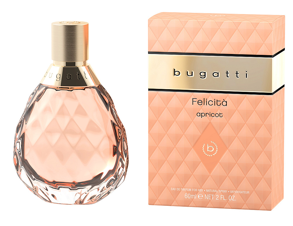 Парфумована вода для жінок Felicita Apricot Bugatti 60 мл Київ - фото 2