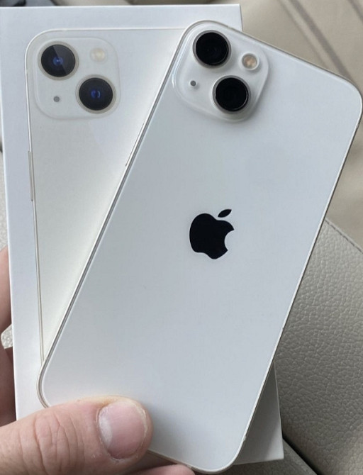 Айфон: iPhone13, 128Gb. Starling . Ідеальному стані! Білий. Київ - фото 8