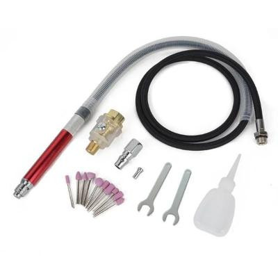 Гравер Airkraft пневмо, міні з комплектом шліфовальних каменів (AT-010K) Вінниця - фото 1