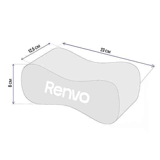 Колобашка для плавання Renvo Splash Синій Білий Уні 8х15,5х23 см (2SP100-04) Киев