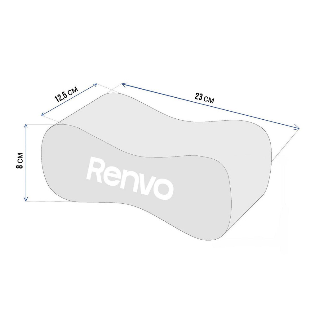 Колобашка для плавання Renvo Splash Синій Білий Уні 8х15,5х23 см (2SP100-04) Киев - изображение 4