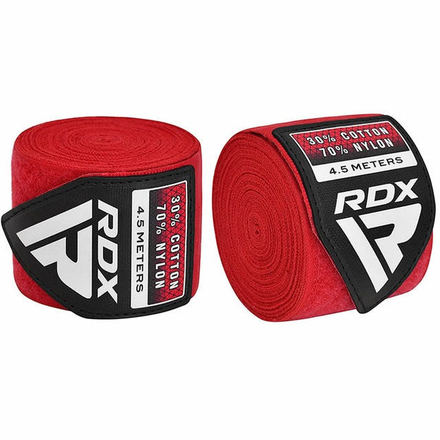 Бинти для боксу RDX RB Hand Wraps Combine 3 пари Red,Black,Blue (4.5м.) Каменское - изображение 7