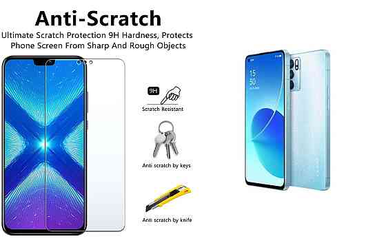Защитное стекло NeoGlass для Oppo Reno 7 – ультрапрозрачное и устойчивое Киев