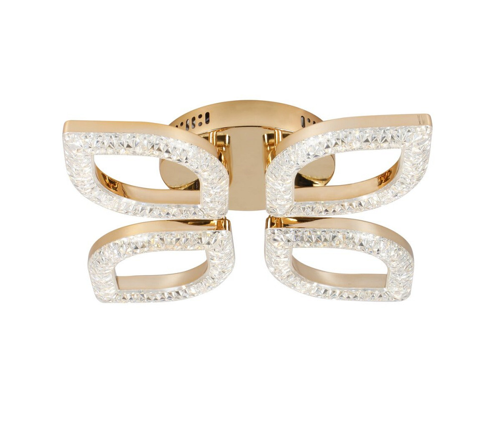 SIRIUS Люстра світлодіодна акрілова Sirius 2721/4 GD 40W*2 Коломия - фото 1