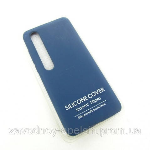 Xiaomi Mi 10 10pro силіконовий чохол Grand navy Одеса - фото 2