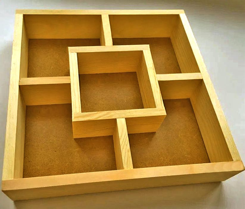 Менажница деревянная 