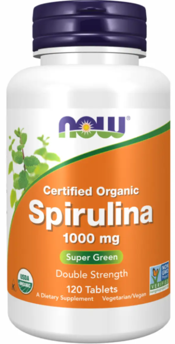 Cпирулина Now Foods Spirulina 1000 mg 120 таб Киев - изображение 4