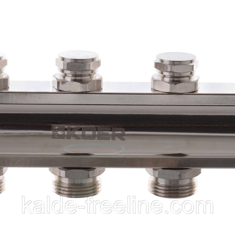 Колектор для опалення "Koer" на 5 контурів Харків - фото 3