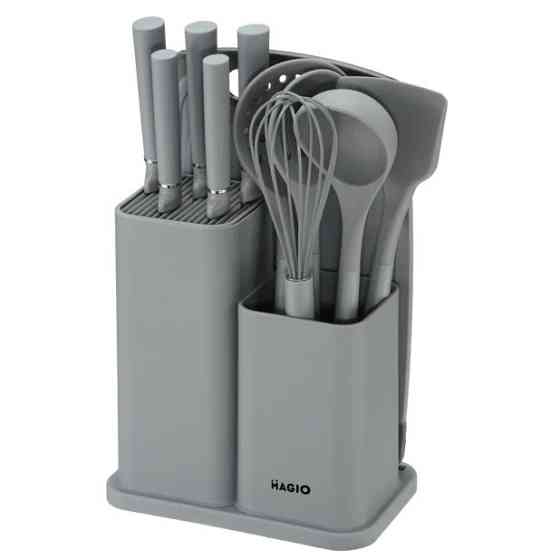 Набір ополоників для кухні Magio MG-1097G, Набір кухонного приладдя Кухонний для маленької кухні XI-67 Івано-Франківськ