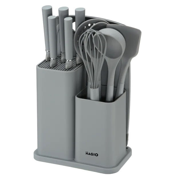 Набір ополоників для кухні Magio MG-1097G, Набір кухонного приладдя Кухонний для маленької кухні XI-67 Івано-Франківськ - фото 1