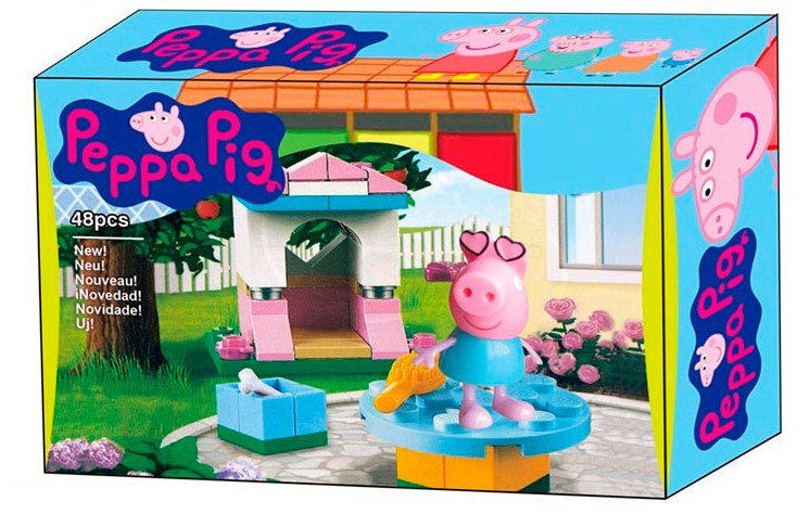 Конструктор 12535 (480) Поросятко, 48 дет, в кор-ке, шт Киев - изображение 1