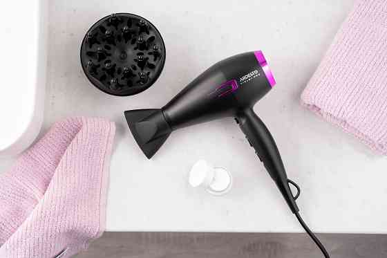Фен ARDESTO Violet PRO HD-Y221PRO ,1750-2100Вт, 2 швидкості, 3 темп.режими, дифузор, чорний Київ