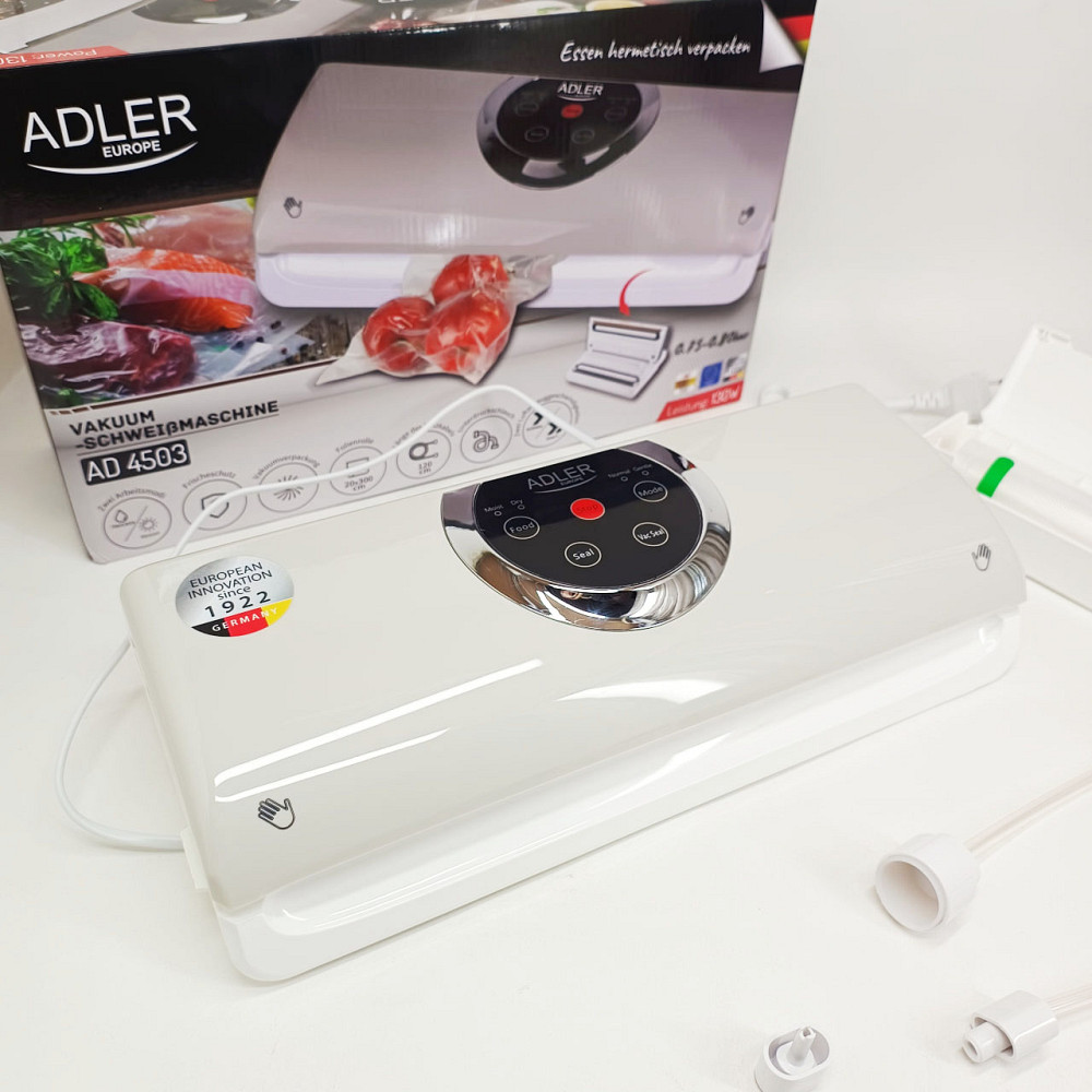 Вакуумный упаковщик для продуктов электрический Adler AD 4503 GY-66 Львов - изображение 14