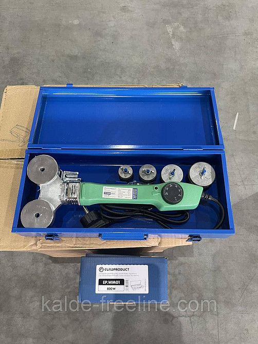 Паяльник для PPR труб EUROPRODUCT 800W 20/40mm Харків - фото 1