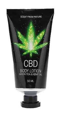 Набір для ванни і душу CBD Luxe Gift set-GREEN TEA & HEMP OIL ( 4 предмета ) Sex Aura Київ