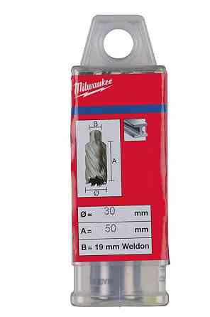 Кільцева фреза по металу MILWAUKEE HSS (WELDON), O30x50мм Одеса