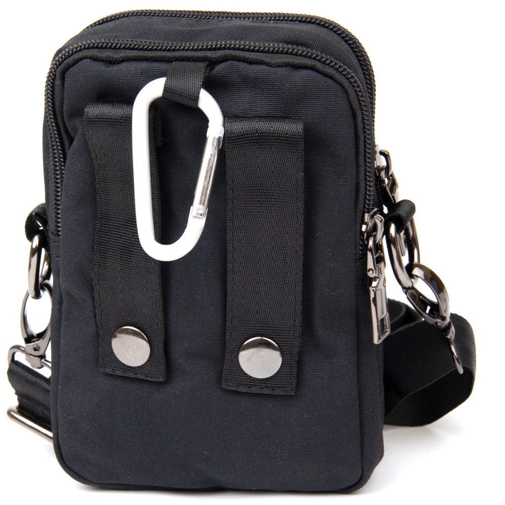 Сумка на пояс нейлон Vintage 20645 Чорна Київ - фото 10