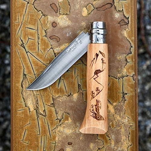Кухонный Нож универсальный Opinel с рисунком No.08 