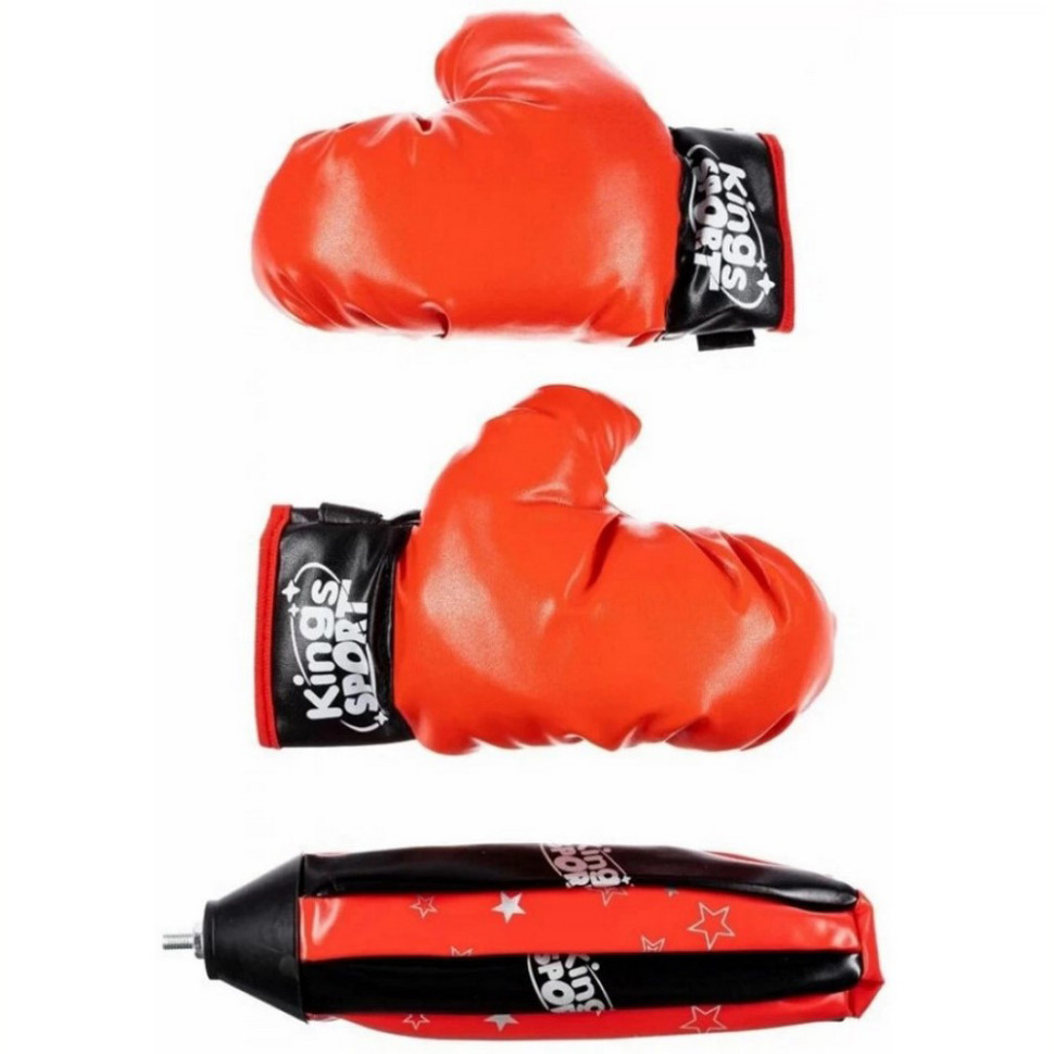 Боксерський набір BB114 надувна груша, 20 см, на стійці 80-110 см Вінниця - фото 1