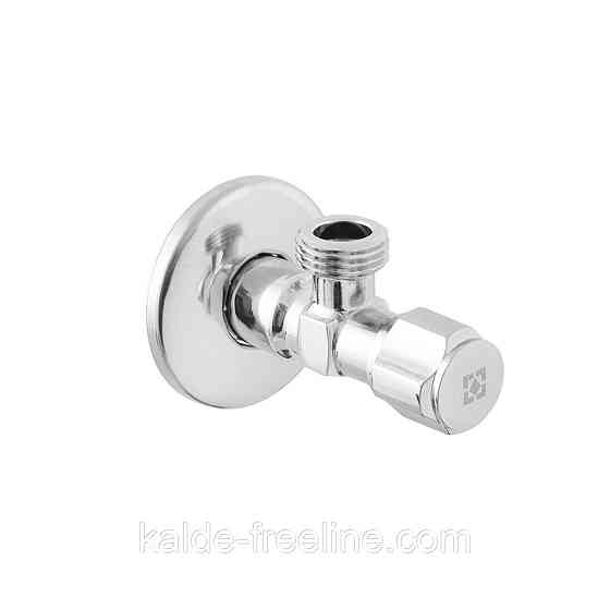 Кран кутовий приладовий Raftec Silver ABS four ribs handle 1/2" Харків