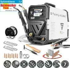 Сварочный апарат STAHLWERK Spawarka MIG MAG 200 z podwójnym pulsem Pro w pełni synergiczna z akcesoriami Киев - изображение 1