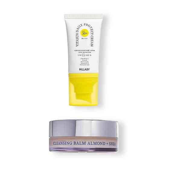 Очищающий бальзам для снятия макияжа + Солнцезащитный BB крем для лица SPF30+ Nude Киев