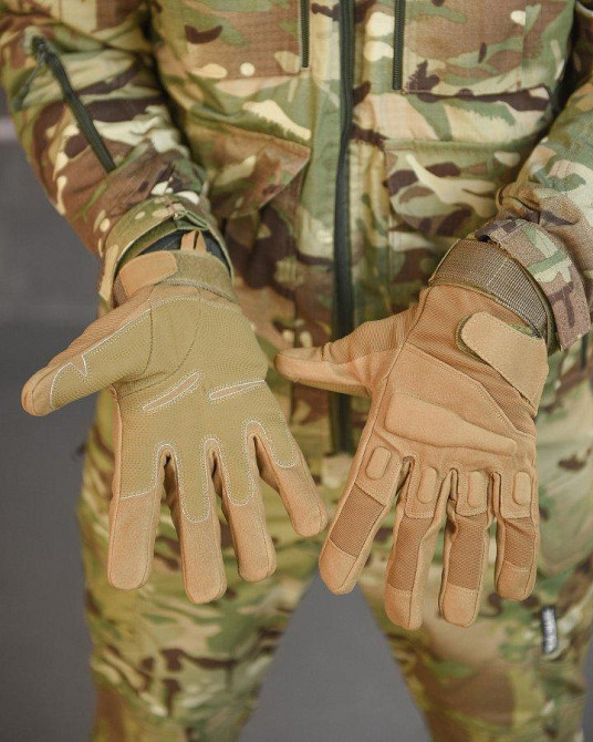 Тактичні рукавички standart кайот 4-0! Одесса - изображение 2