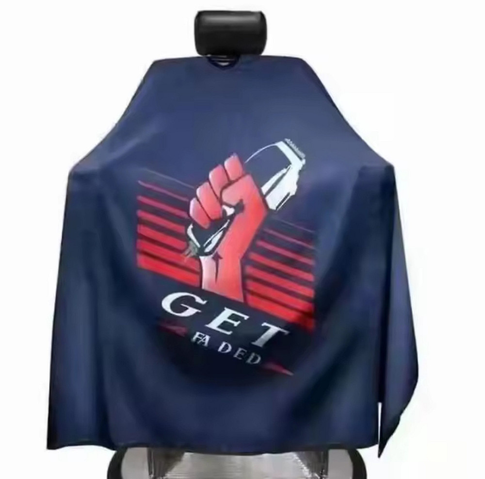 Парикмахерская накидка Get fa d ed для стрижки и покраски 136 на 152 см синий Киев - изображение 3
