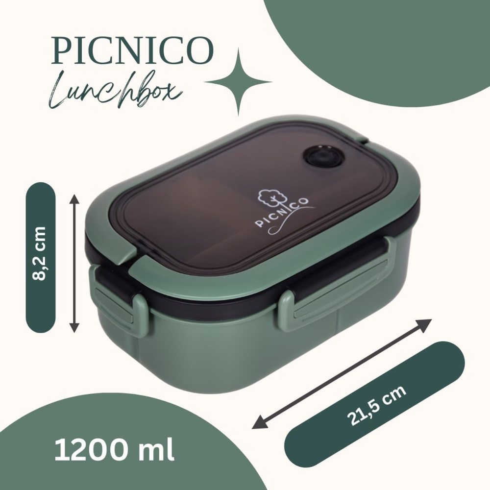 Ланч бокс з роздільником Picnico Луцьк - фото 2