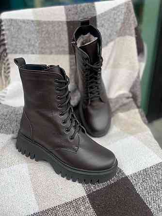 Edan Instruments Черевики жіночі EDAN 78 шоколадні (зима, шкіра натуральна) (5701) 38 Коломыя