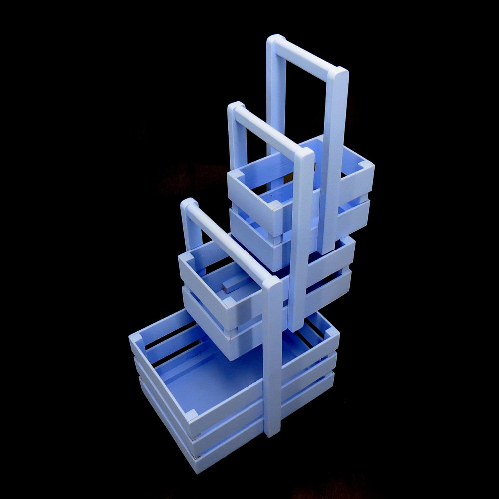 Подарунковий кошик "Шеллі 18х30" ірис Миколаїв - фото 4