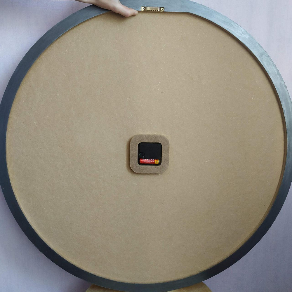 Часы настенные 50 см из эпоксидной смолы ручной работы Днепр - изображение 6