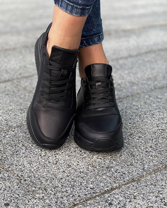 EMELI Кросівки жіночі EMELI 915/7 чорні (весна-осінь, шкіра натуральна) (2737) Коломия - фото 10