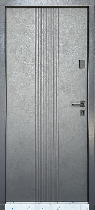 Двери уличные Redfort, модель НИКА  (Металл/МДФ), 2 контура Киев - изображение 2