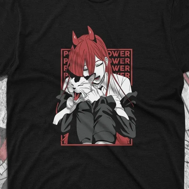 Футболка для підлітка хлопчика з принтом Человек Бензопила Power 5 Розмір 160 Anime10490 Дніпро - фото 4