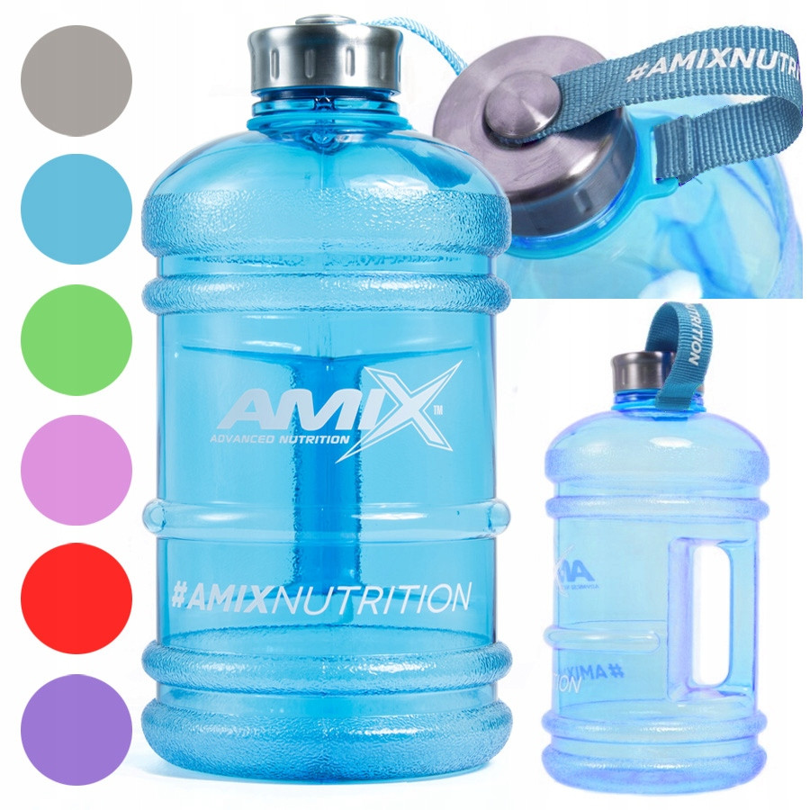 Water Bottle Amix 2200ml Blue Луцк - изображение 2