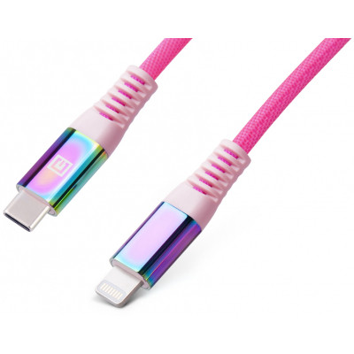 Дата кабель USB-C to Lightning 1.0m MFI Rainbow REAL-EL (EL123500054) Винница - изображение 3