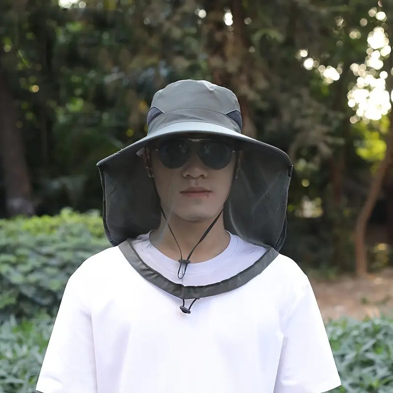 Антимоскітний капелюх від сонця й комарів AG25 Київ - фото 4