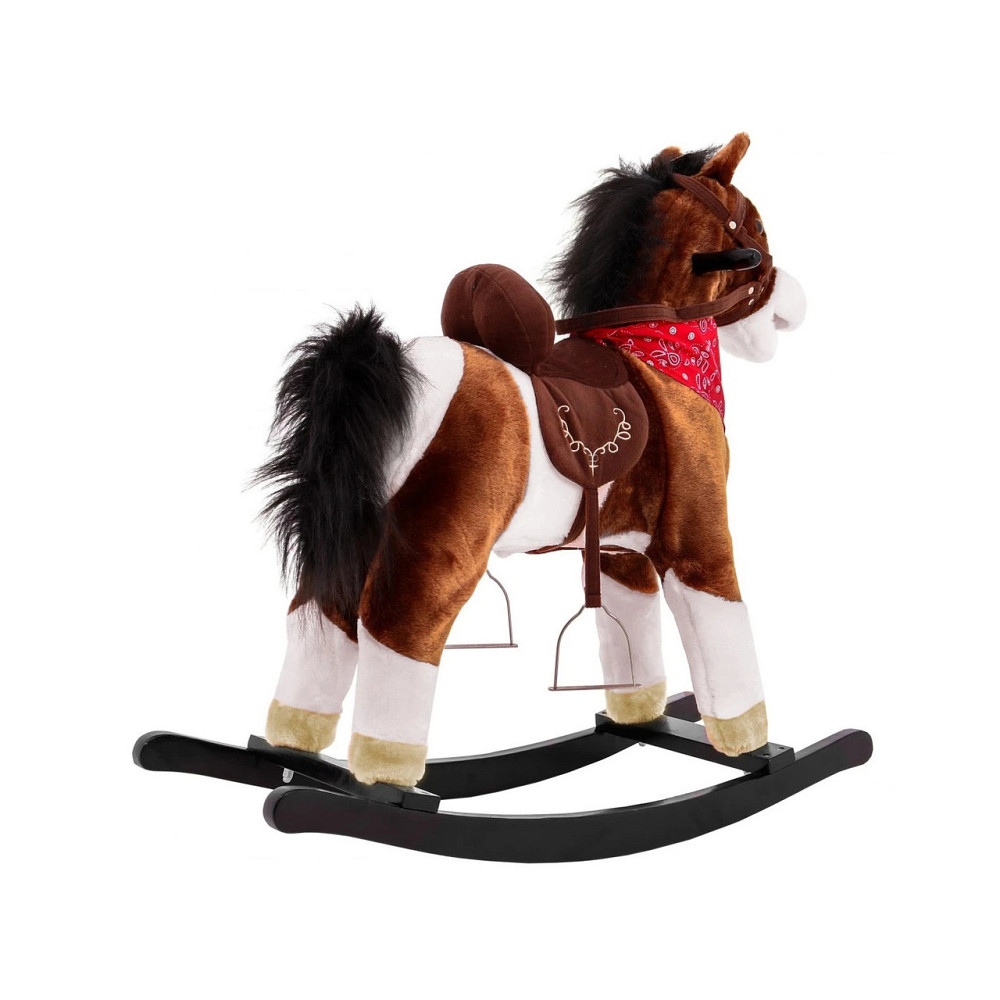 Коник-гойдалка Ramiz FDRK047B-DB, коричнево-білий Київ - фото 3