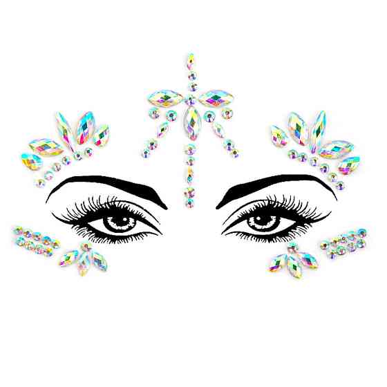 Стрази для макіяжу one size перламутровий Київ