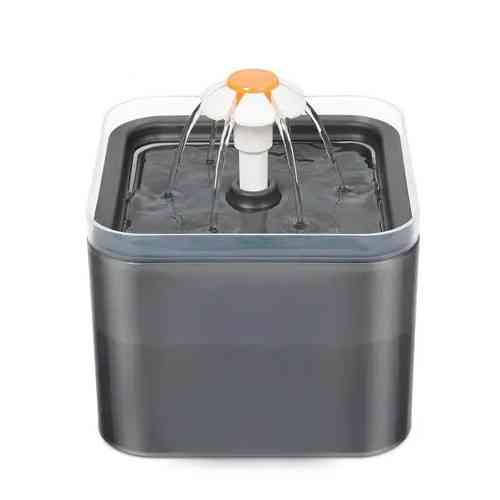 Питний фонтан для котів і собак 2 л USB з фільтром, LED-індикатором і датчиком руху, автоматичний Київ