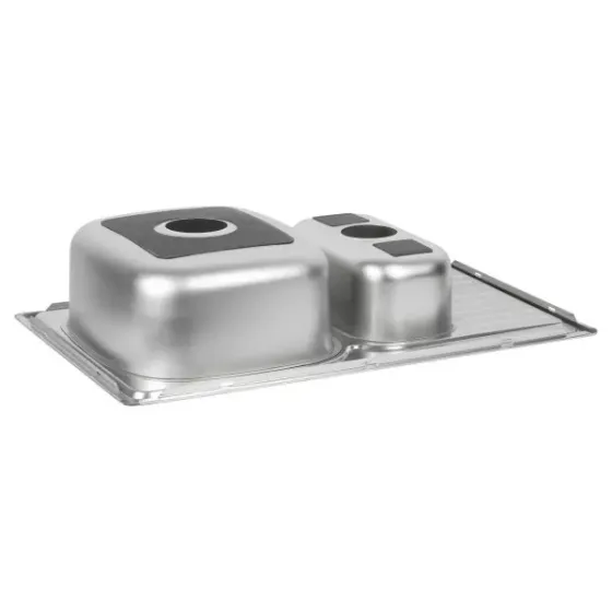 Кухонная мойка из нержавеющей стали WEZER 7850(08) Deсоr 780x500x180 мм (0.8 мм) Киев