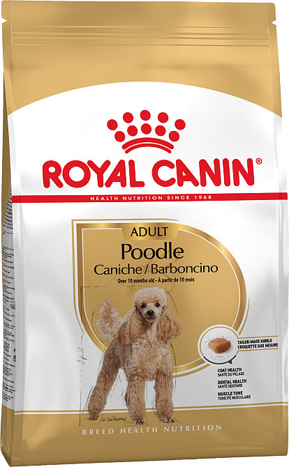 Корм для дорослих собак породи Пудель ROYAL CANIN POODLE ADULT 1.5 кг Київ - фото 1