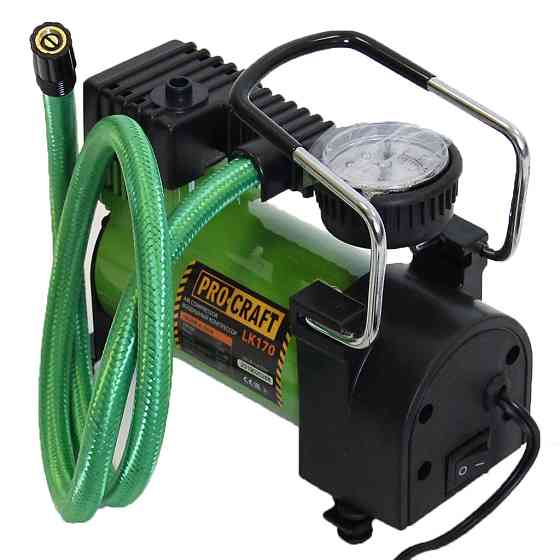 Автомобільний компресор Procraft LK170 – 7 атм, 120 Вт, 35 л/хв, для коліс R13-R15 Івано-Франківськ